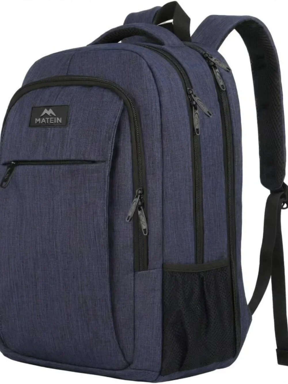 Slim Blue Laptop Backpack for Travel | Lightweight with Laptop Compartment